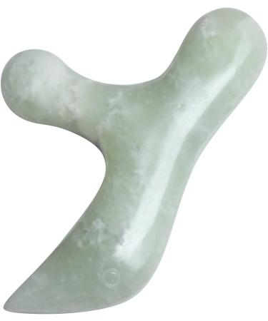Ewin24 Natural Jade Foot Massager - Acupuncture Point Massage Tool for Therapeutic Relief - Buy Online on GoSupps.com