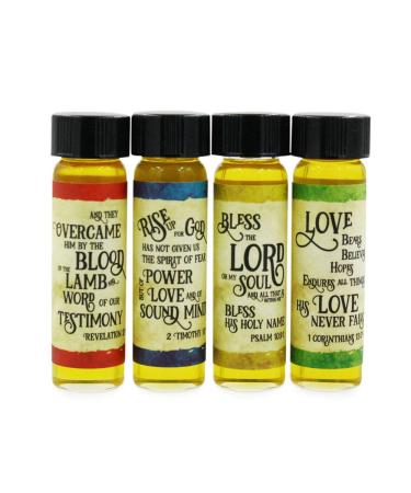 His Word Anointing Oil Gift Set - Frankincense & Myrrh - Scripture Group 1