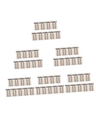 FRCOLOR 54 Sheets Waterproof Eyebrow Stickers Waterproof Stickers Artificial Eyebrow Tools 4d Make up Gel