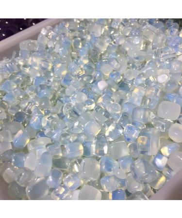 Natural Crystal Natural White Opal Rock Stone Gravel Crystal Polished Lucky Powerful Natural Stones and Minerals Stone Mineral Specimen (Size : 200g) - Buy Online on GoSupps.com