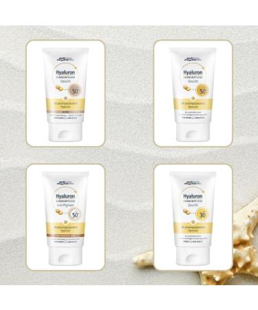 Hyaluron Sun Care Face SPF 50+ | Intensive Moisture & Anti-Aging | Medipharma Cosmetics 50ml - Buy Online on GoSupps.com