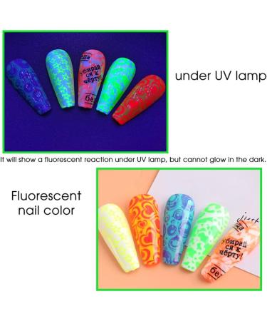 8ml Soak Off Print Gel Steel DIY Manicure Yellow Fluorescent Stamping Gel Template Transfer(23) - Buy Online on GoSupps.com