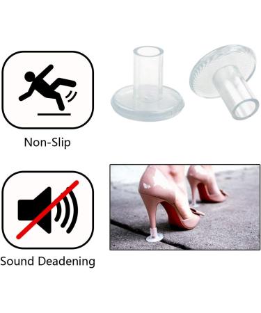 CBTONE High Heel Protectors - 15 Pairs Clear Stoppers for Women's Shoes | Grass Protection & Repair Caps for Outdoor Events (S/M/L) - Buy Online on GoSupps.com