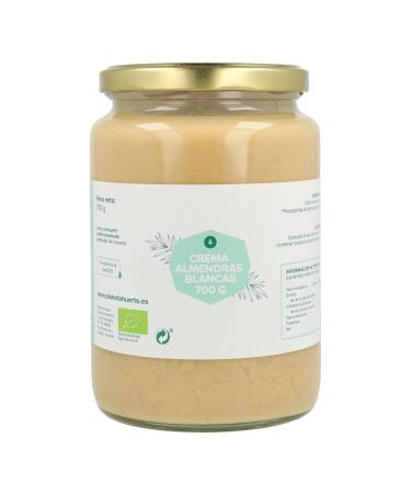 Planeta Huerto Vegetable Garden Planet | White Almond Cream 350g | Organically Grown Dried Fruits | 100% Natural Cream to Make Your Own | Healthy Food Providing Protein and Fiber
