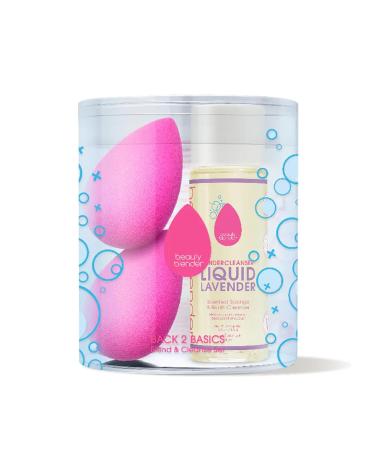 BeautyBlender Set BACK 2 BASICS 3-piece make-up set two make-up sponges liquid blender cleanser 88 ml Multi-coloured - Buy Online on GoSupps.com
