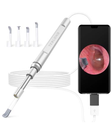 Otoscope iPhone 720P HD Digital Ear Scope Camera for iPhone iPad iOS and Android Smartphone Digital Otoscope