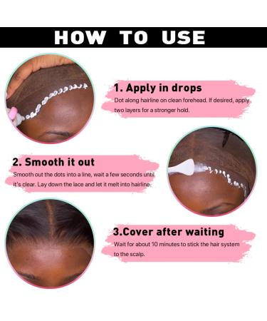 Bella Hair Lace Wig Glue - Waterproof Oil-Resistant Adhesive for Strong Hold & Invisible Bonding (1.3 Fl Oz) - Perfect for Lace Front Wigs Hairpieces & Toupees - Buy Online on GoSupps.com