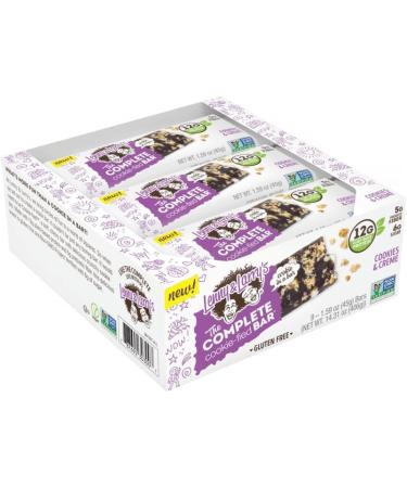 Lenny & Larry's The Complete Cookie-fied Bar Plant-Based Protein Bar Vegan and Non-GMO & The Complete Cookie Peanut Butter Chocolate Chip 16g Plant Protein 4 Ounce Cookie - Buy Online on GoSupps.com