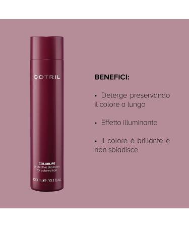 Cotril Colorlife Shampoo 300ml - Color Protection Shampoo - Buy Online on GoSupps.com