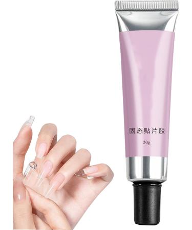  G n rique Solid Gel Nail Glue Multifunctional Builder Gels Strong Pressing on Adhesive 30 ml Long Lasting Clear UV Nails Glues Gel Press Nails for Salon and Home Use - Buy Online on GoSupps.com