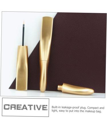 Beavorty 18 Pcs Eyeliner Empty Tube Mascara Accesories Empty Eye Cream Bottle Refillable Gold Spray Paint Pp - Buy Online on GoSupps.com