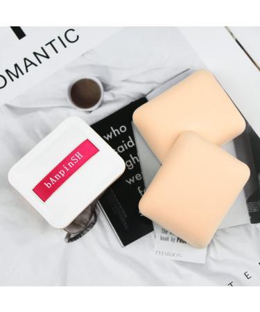 Powder Puff Wet Dry Makeup Tool Triangle Makeup Puff for Liquid Foundation Powder & Cream Concealer (4 Pieces) - Versatile Air Cushion Puff - Buy Online on GoSupps.com