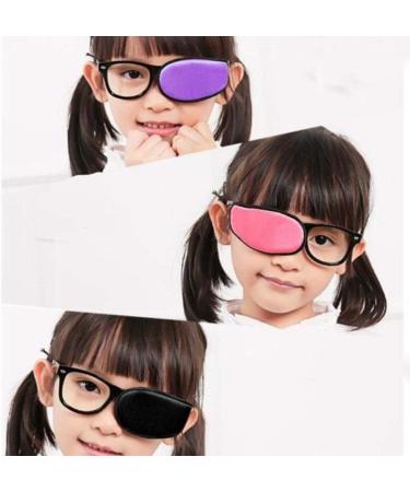 Buy Adult Silk Glasses Eye Mask for Amblyopia & Strabismus - Lazy Eye Patches (Pink) - International Shipping Available - Buy Online on GoSupps.com
