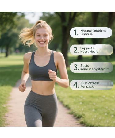 Elare Aged Garlic Extract - 7500mg Odorless Organic Garlic Extract Capsules | Heart & Immune Antioxidant Supplements Vegetarian All-Natural Non-GMO 300 Softgels - Buy Online on GoSupps.com