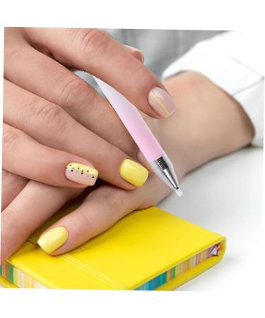MERRYHAPY 1 Set Nail Art Drill Pen Glue Pens for Crafting DIY Nail Art Pen Nail Art Point Pen Striping Liner Brush Manicure Nail Pen Nail Art Paint Pen Wax Pen for Rhinestones Nail Tools Abs - Buy Online on GoSupps.com