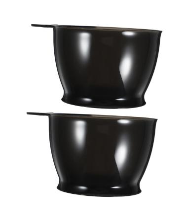 SAFIGLE Lot De 2 Bols Teinture Antid rapants En Plastique 250 Ml Pour Coiffure Professionnelle Usage Salon Fond Gradu