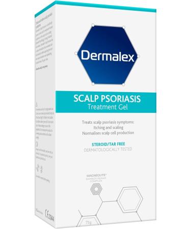 Dermalex Psoriasis Scalp Treatment Gel - 75g | Dermatologist Developed for Psoriasis Symptoms - Buy Online on GoSupps.com