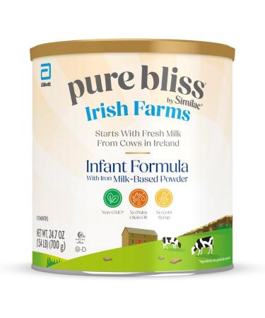 Similac Pure Bliss Infant Formula, Modeled After Breast Milk, Non-GMO, 24.7 Oz