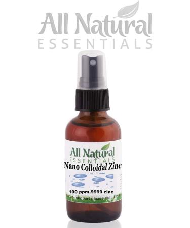 Colloidal Zinc Liquid Supplement 2oz Bottle - Nano 240ppm Immune Booster | Highly Absorbable & Kosher Zinc for Adults, Men, Women & Kids - Buy Online on GoSupps.com
