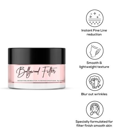 REN'EE. Bollywood Filter Face Primer 15gm | for a Flawless & Smooth Skin | Blurs Fine Lines Wrinkles & Pores Instantly | Hydrating Lightweight & Non-sticky | Cruelty-free - Buy Online on GoSupps.com