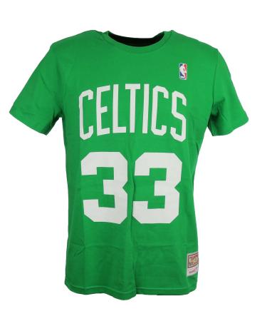 Mitchell & Ness Name & Number T-Shirt (NBA | HWC | NFL) #11-celtics-green-#31080 S