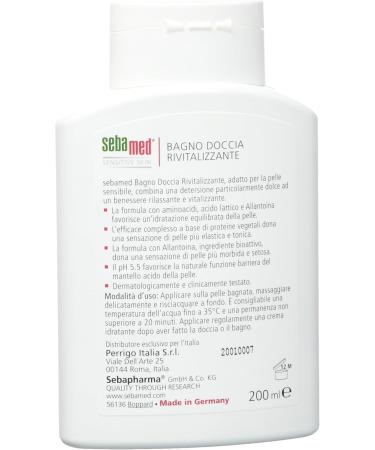  SEBAMED Sebamed Revitalizing Shower Gel for Bath and Shower for Sensitive and Intolerant Skin pH 5.5 200 ml - Buy Online on GoSupps.com