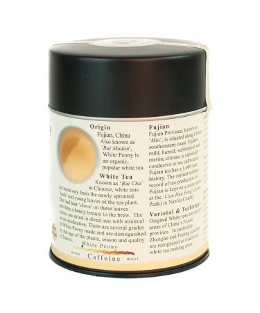 Organic Bai Mudan White Tea - Tao of Tea | 2.0 oz (57g) | Premium Quality White Peony - Buy Online on GoSupps.com