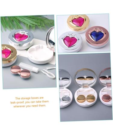 Solustre 6-Pack Contact Lens Container & Travel Set - Includes Mirror Film & Storage Box for Safe Lens Care - Buy Online on GoSupps.com