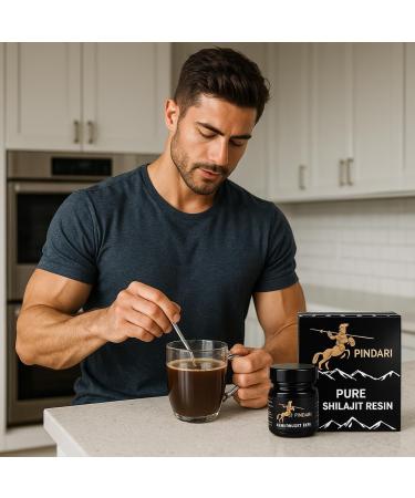Pindari Shilajit Resin Pure Shilajit 500mg | Nutrient Dense | High Potency | Sourced in The Himalayan Mountain Ranges 1.41 Ounces - Buy Online on GoSupps.com