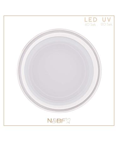 N&BF UV+LED 1-Phase Gel | Professional 3-in-1 Nail Gel | Comfort Line Clear 15ml - Made in Germany - Buy Online on GoSupps.com