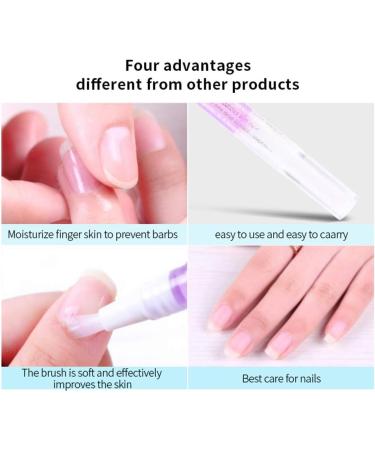 BNG Nail & Cuticle Oil Pen - 3ml Treatment for Nails Growth, Moisturize Dry Nails, Repair Cracked Cuticles - Natural Revitalizer with Soft Brush - Buy Online on GoSupps.com