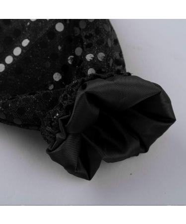 iiniim Kids Shiny Sequined Hip Hop Jazz Harem Pants in Black - Size 7-8 - Buy Online on GoSupps.com