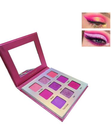 YMH BEAUTE Neon Pink Eyeshadow Palette - Long-Lasting, Highly Pigmented, Cruelty-Free Shades - Buy Online on GoSupps.com