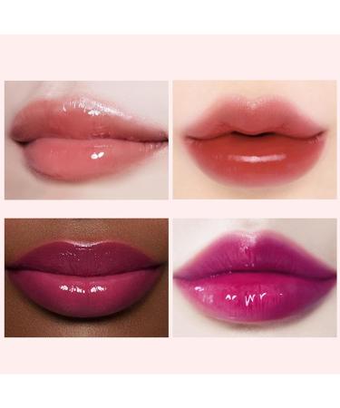  Ziennhu Moisturizing lip oil plumping oil to roll moisturizing oil tints for lips shiny lips non-sticky shine care oil for smooth lips - Buy Online on GoSupps.com