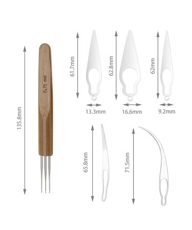 Buy The Lord of the Tools Set - 8 Dreadlocks Crochet Needles for Sisterlocks & LOCS - Easy Dreadlocks Hair Extensions & Accessories - Buy Online on GoSupps.com