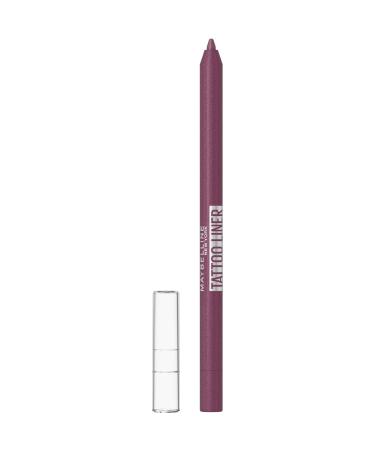Maybelline New-York - Tattoo Effect Eye Gel Pencil - Waterproof & 36h Hold - Tattoo Liner - Shade: Burgundy Bliss