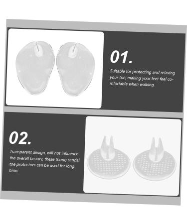 Healvian 20 Pairs Clip Toe Pad Sandal Pad - Non-Slip Comfort for International Shipping - Buy Online on GoSupps.com