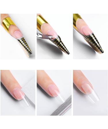 Joyeee Nail Extension Gel Kit 60ml Clear Poly Nail Gel Acrylic Nail Builder Strengthen Crystal Gel Set Hard Builder Gel for Nail Design Repair Gel Nail Starter Kit for Beginners and Nail Technician - Buy Online on GoSupps.com