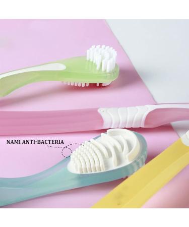 Suicra Double-Page Tongue Cleaner Toothbrush - Silicone Oral Care Tool for Fresh Breath (Pink) | International Shipping - Buy Online on GoSupps.com