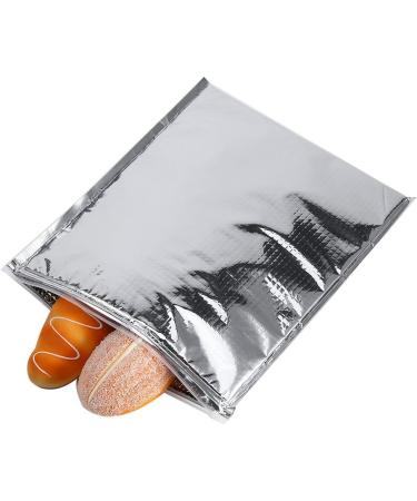 5Pcs/Set Aluminum Foil Insulated Food Storage Bag Waterproof Food Storage Insulated Sandwich Bags for Travel School Picnic 35*40cm - Buy Online on GoSupps.com