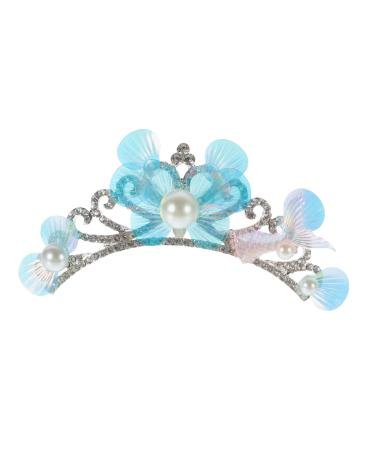 Ipetboom Rhinestone Comb Rhinestone Bobby Pins Headband Wig Hair Pin The Crown Hair Clip Hair Barrettes Tiara Girls Headpiece Girl Hairpiece Metal Rhinestones Miss Hair Comb