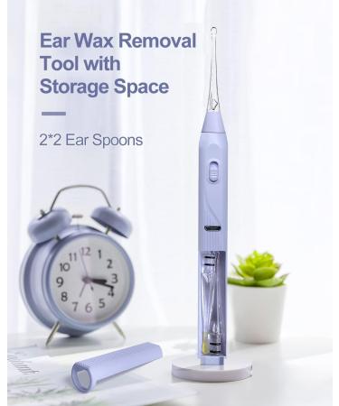 UANRNA Ear Wax Removal Tool with Light - Kids & Adults Ear Cleaner - Purple - Buy Online on GoSupps.com