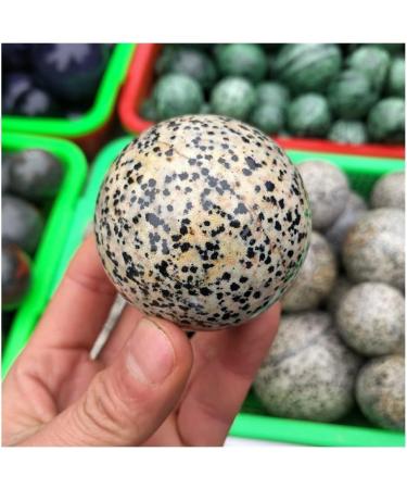 Crystal Meditation Healing Natural Speckled Stone Crystal Ball as a Wedding Decoration Furniture Decoration Meditation Crystal - Buy Online on GoSupps.com