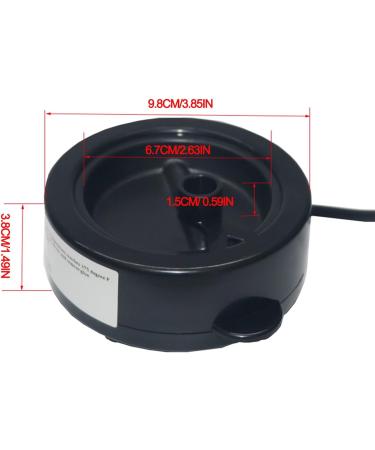 Buy Togepi Electric 60W Hot Glue Melting Pot - 50 ml Wax Seal Warmer with Bracket for Perfect Wax Seals | Fast International Shipping - Buy Online on GoSupps.com
