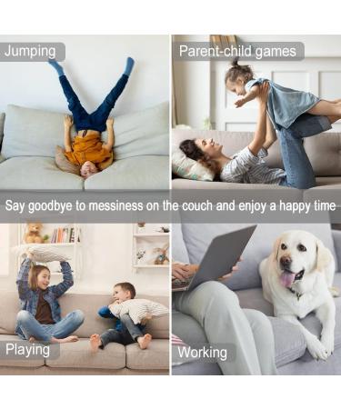 Non Slip Cushion Pad - 4x5ft Black Roll with Adhesive for Couch Cushions - Stop Sliding - Buy Online on GoSupps.com