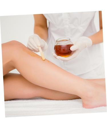 FOMIYES 300 PCS Wooden Wax Strips & Applicator - Effective Hair Removal Tool for Face & Skin - Buy Online on GoSupps.com
