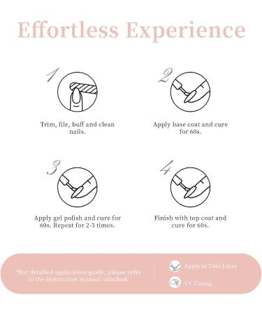 MEGIOR Pink Gel Nail Polish 15ml Baby Pink Spring Gel Polish 1PC Soak Off UV LED Nail Gel Polish for Nail Art Manicure Salon DIY Home for Women Girls Nails - Buy Online on GoSupps.com