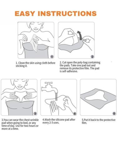 Chest Silicone Pads Medical Grade Excellent Quality Reusable Durable and Breathable. 2 Chest Silicone Pads - Buy Online on GoSupps.com