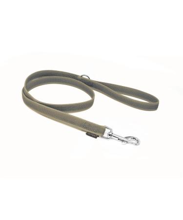 Mystique Rubberized Leash 20mm with Hand Loop Standard Carabiner beige 1 2m 1 2m Beige