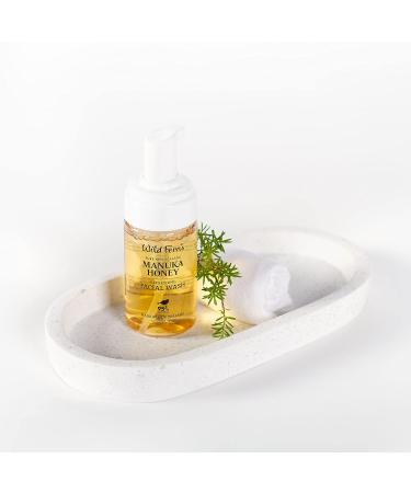 Wild Ferns Manuka Honey Facial Wash - 95% Natural | 100ml - Buy Online on GoSupps.com